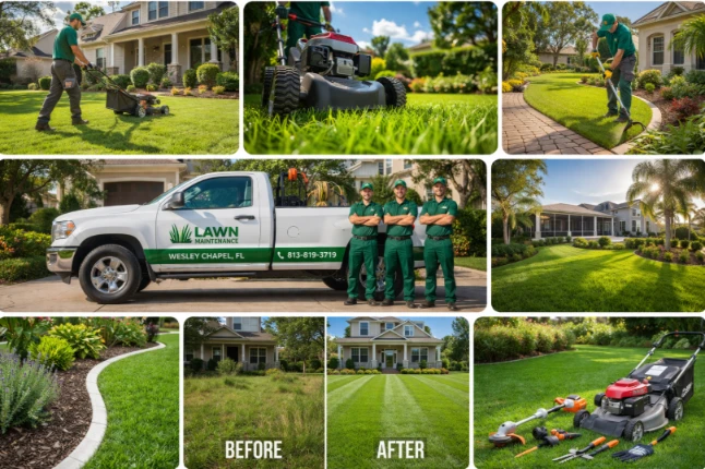 Lawn Maintenance in Wesley Chapel Fl
