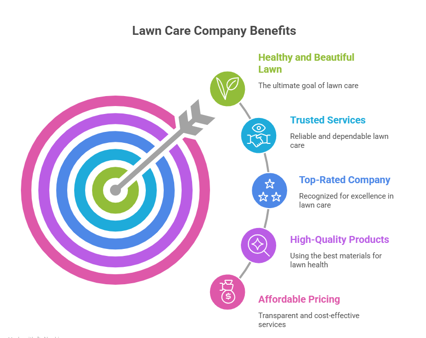 Lawn care Infographic Fl