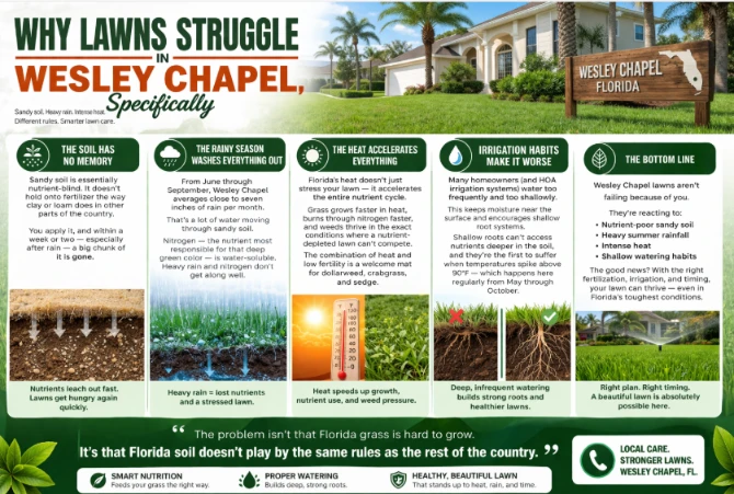 Lawn Fertilization Wesley Chapel