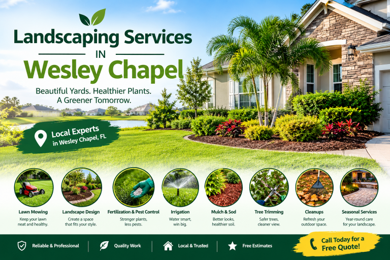 Landscaping Service in Wesley Chapel